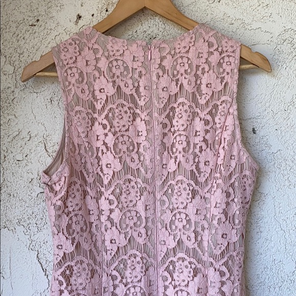 Vince Camuto Sleeveless Lace Bodycon Dress Size 10 - Picture 6 of 8